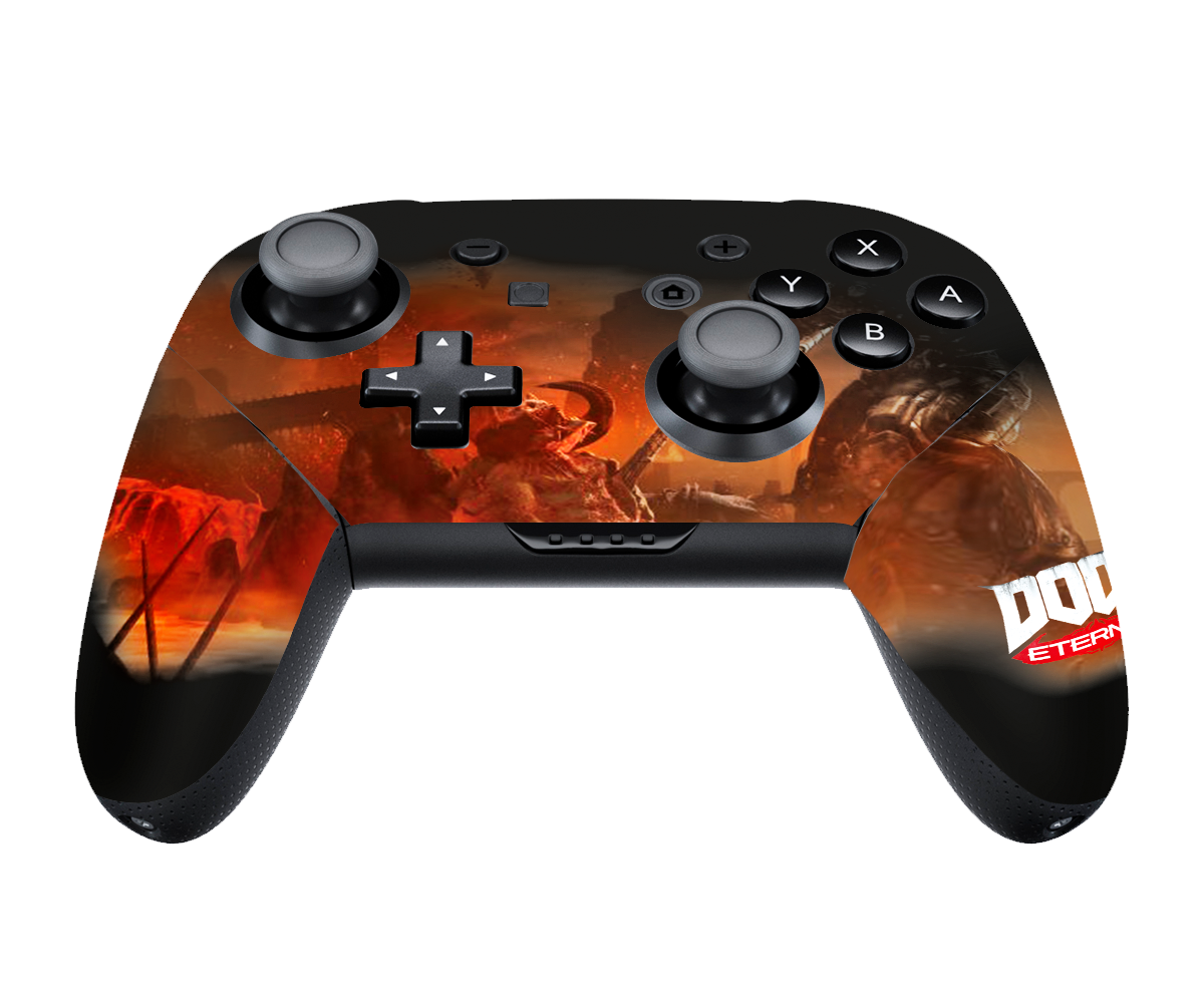 Doom Eternal Skin Nintendo Switch Pro Controller