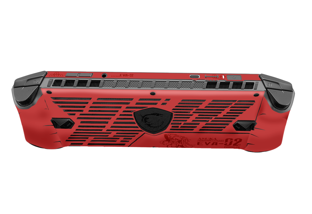 Evangelion Eva 02 Skin MSI Claw A1M