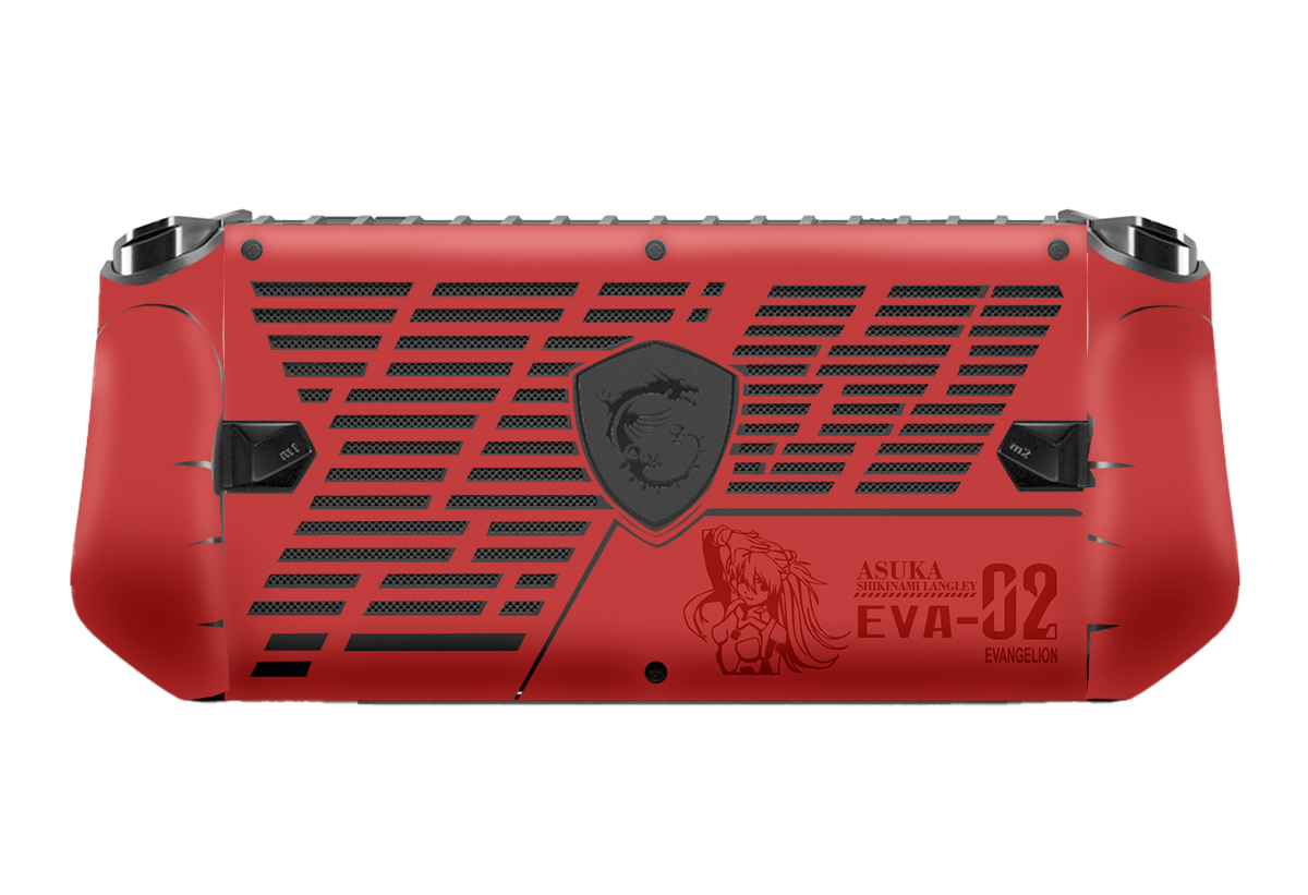 Evangelion Eva 02 Skin MSI Claw A1M