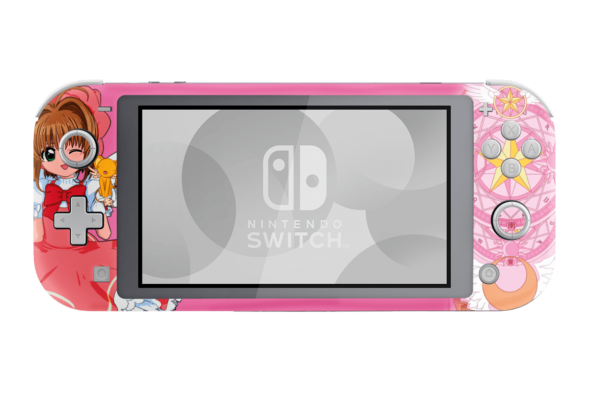 Sakura Card Nintendo Switch Lite Skin