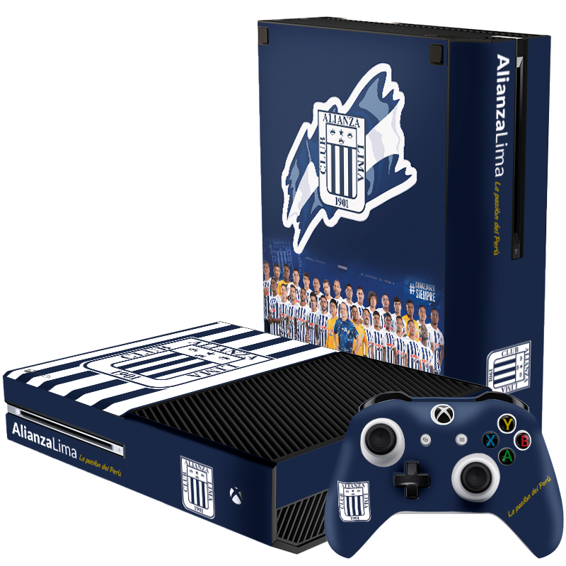 Alianza Lima Skin Xbox One Fat Xonebrand