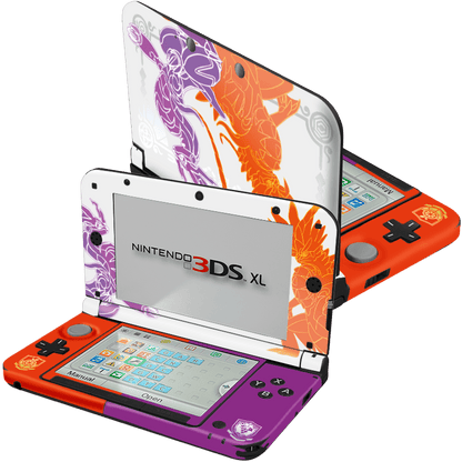 Pokemon Scarlet & Violet Nintendo 3DS XL 2015 Skin