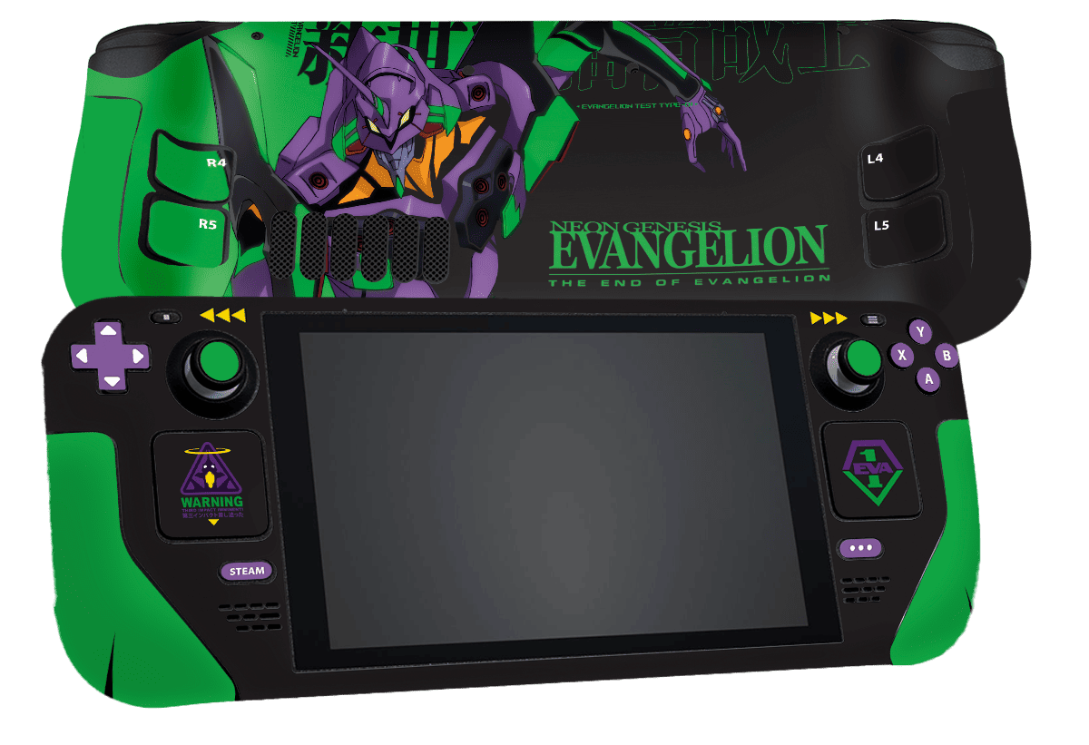 Evangelion Eva 01 Steam Deck Skin Xonebrand