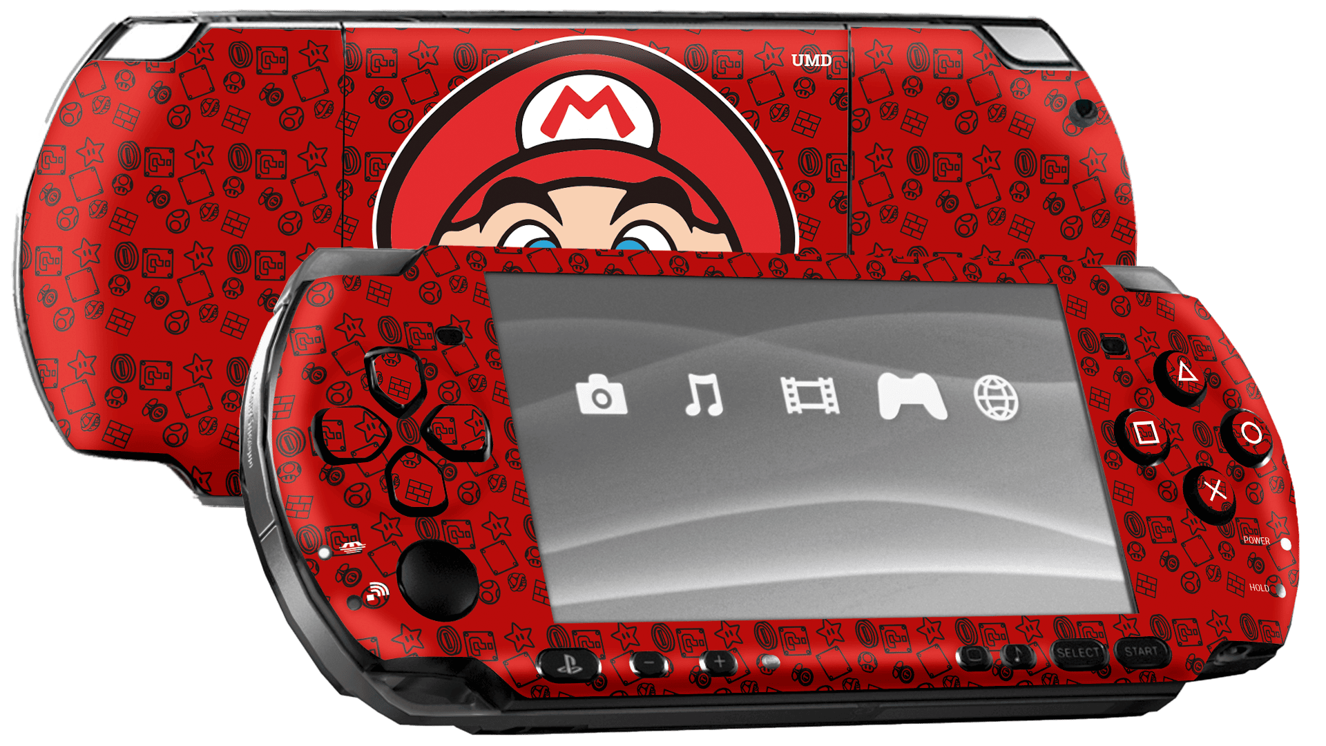 Super Mario Bros Skin Playstation Portable (PSP) Xonebrand