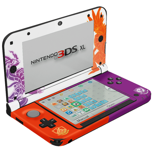 Pokemon Scarlet & Violet Nintendo 3DS XL 2015 Skin