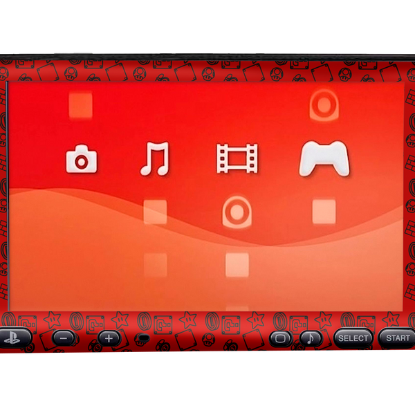 Super Mario Bros Skin Playstation Portable (PSP) Xonebrand