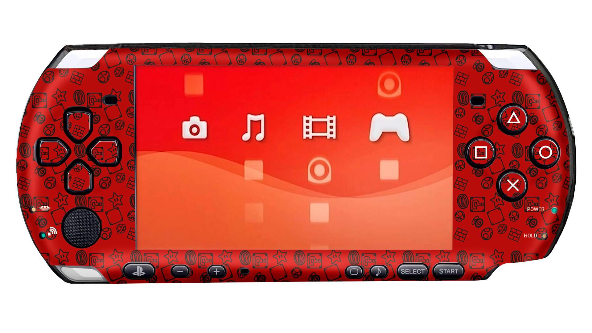 Super Mario Bros Skin Playstation Portable (PSP) Xonebrand