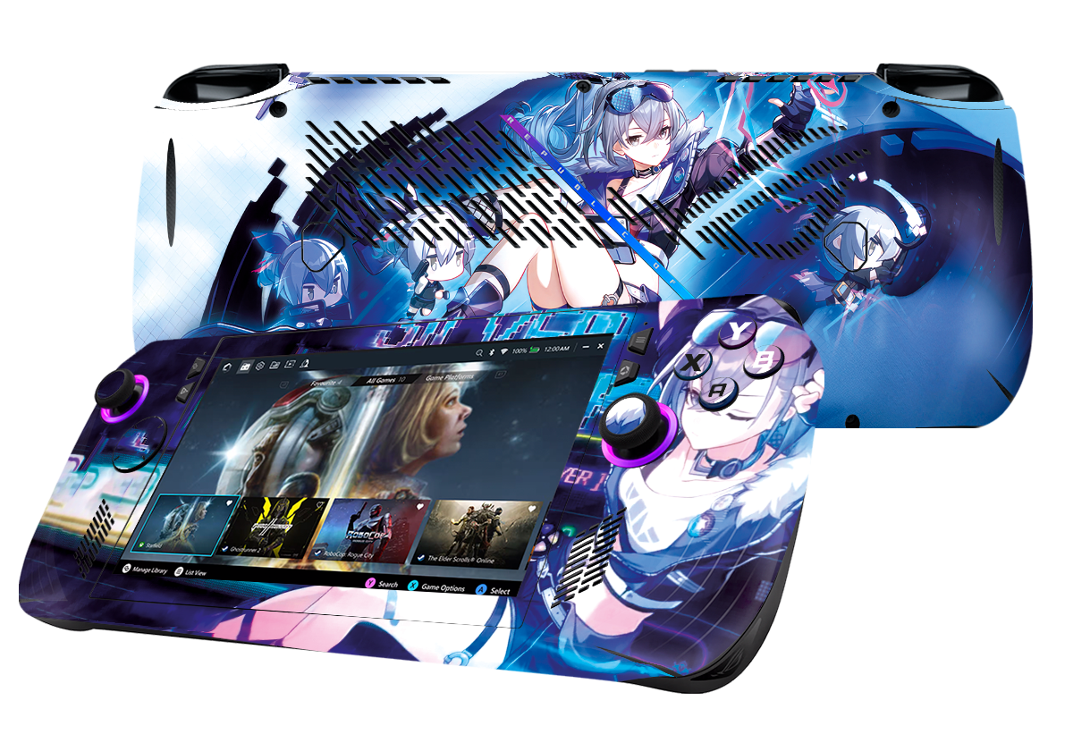 Skin para ASUS Rog Ally X edición Silver Wolft – Xonebrand