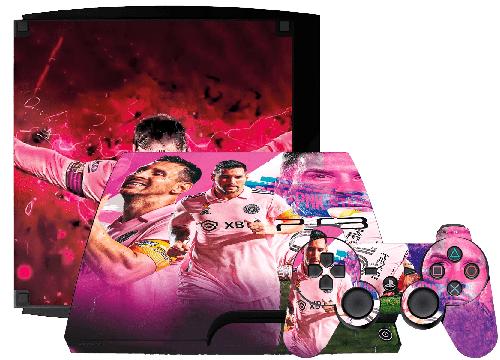 Messi Skin Playstation 3 Slim