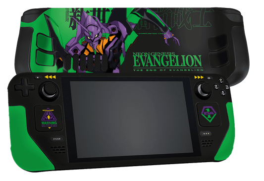 Evangelion Eva-01 Steam Deck Handheld Gaming Computer Skin