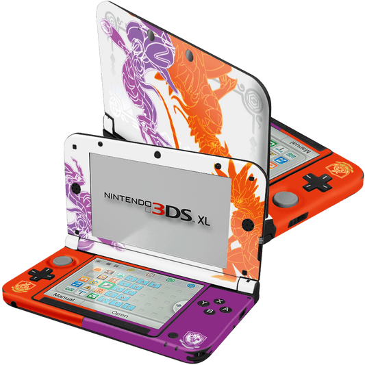 Pokemon Scarlet & Violet Skin Nintendo 3Ds XL (2012)