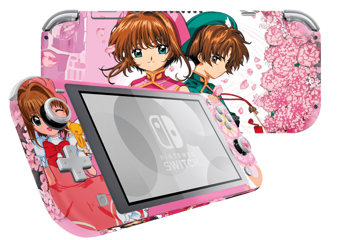 Sakura Card Nintendo Switch Lite Skin