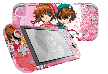 Sakura Card Nintendo Switch Lite Skin