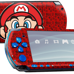 Super Mario PSP Handheld Gaming Bundle Skin