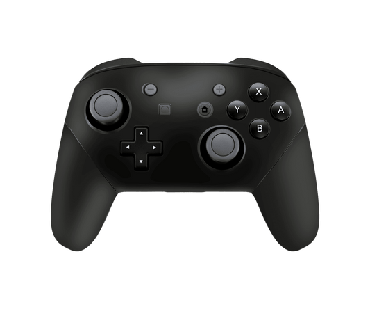 Negro Mate Skin Nintendo Switch Pro Controller