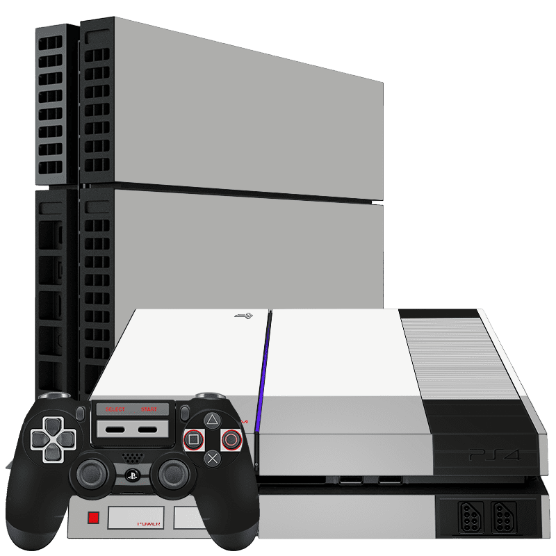 NES Skin Playstation 4 Fat Xonebrand