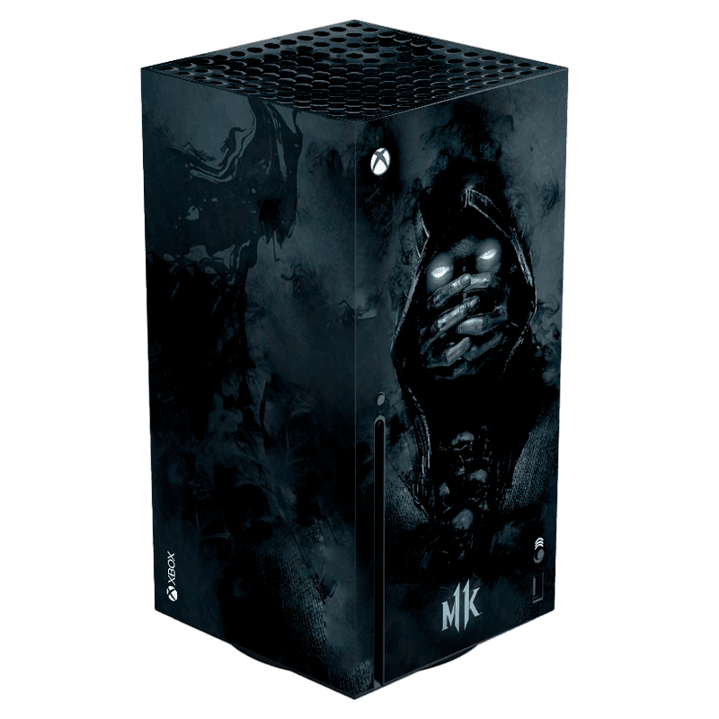 Mortal Kombat Scorpion Xbox Series X Skin Xonebrand