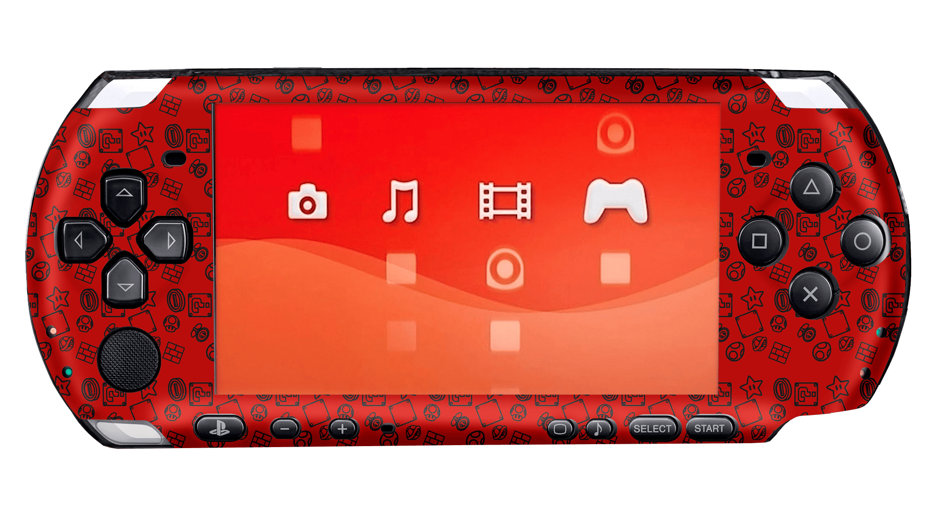 Super Mario PSP portátil para juegos Bundle Skin