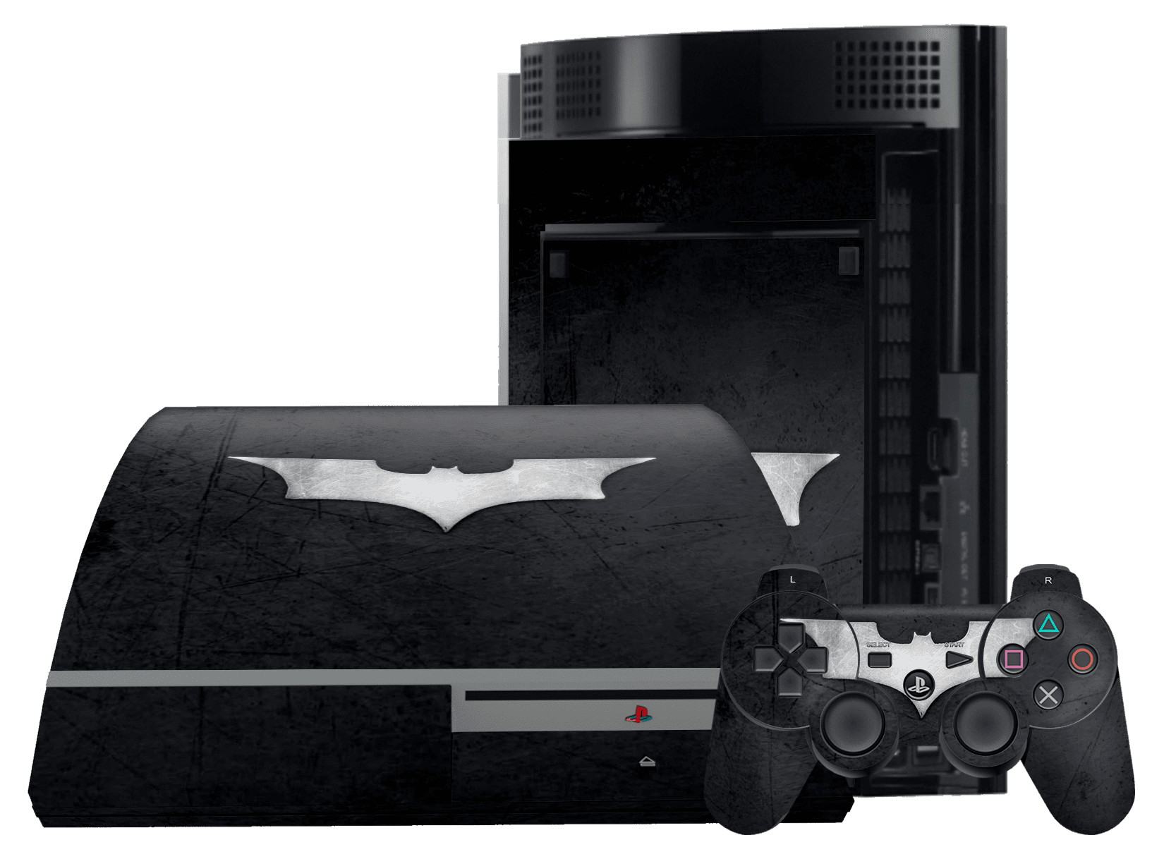 Batman Skin Playstation 3 Fat Xonebrand