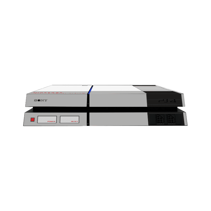 NES Skin Playstation 4 Fat Xonebrand