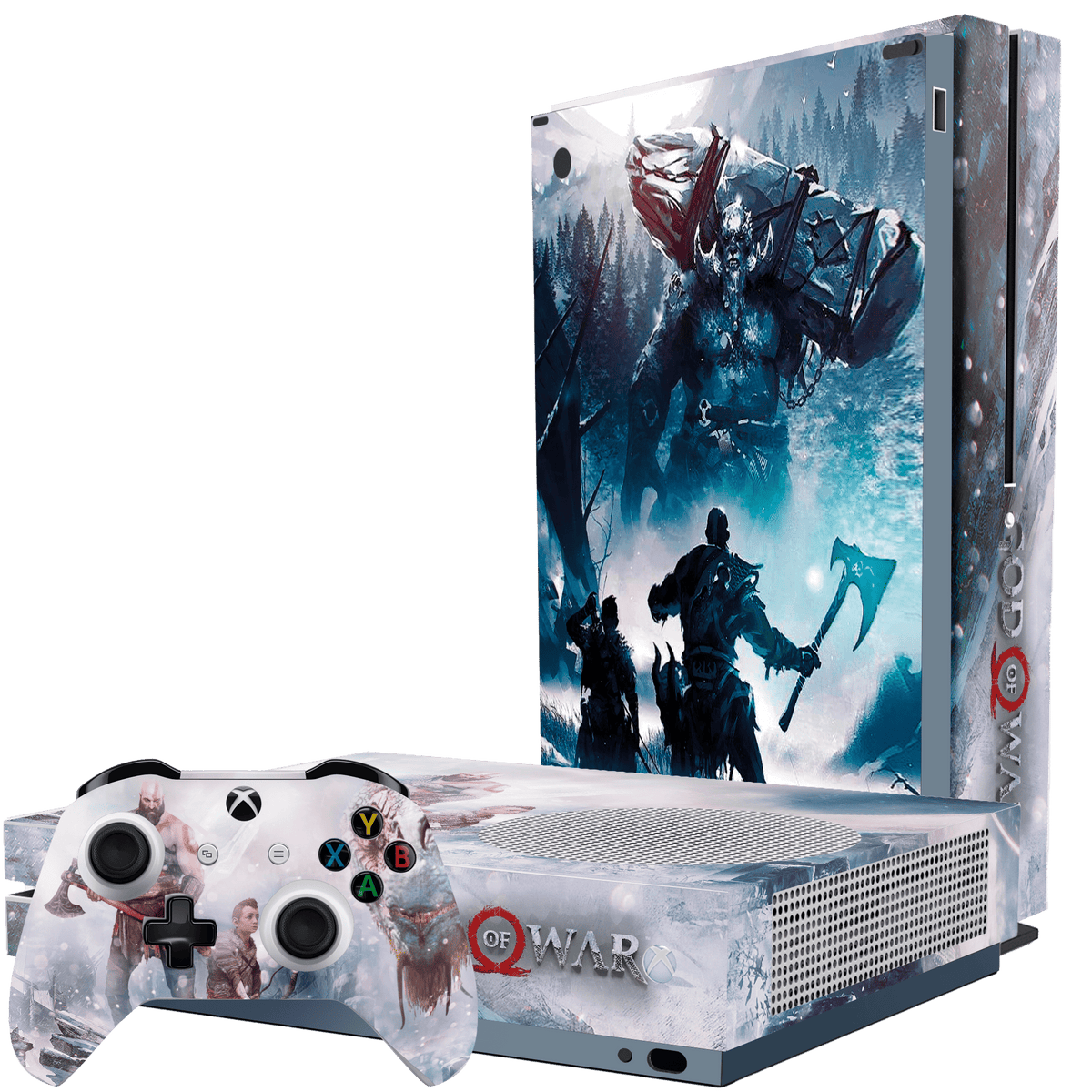 God of War Ragnarok Skin Xbox One S Xonebrand