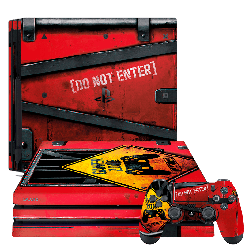 Gamer Zone Skin Playstation 4 Pro