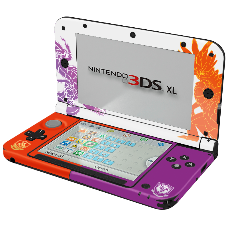Pokemon Scarlet & Violet Skin Nintendo 3Ds XL (2012) Xonebrand