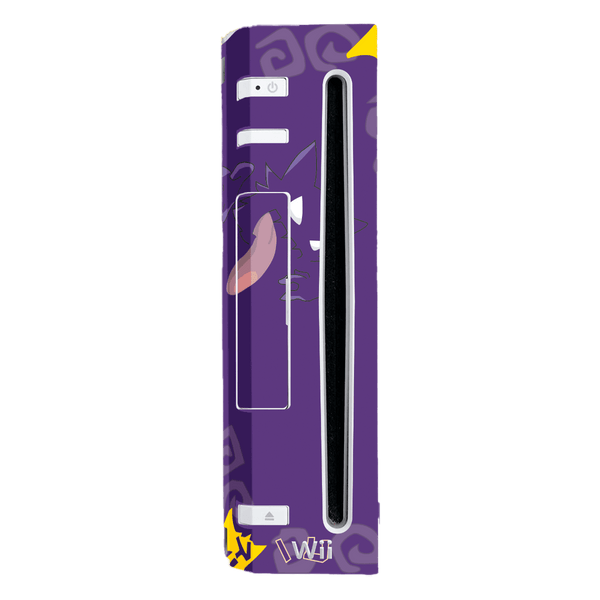 Pokemon Gastly & Gengar Skin Nintendo Wii (2006)