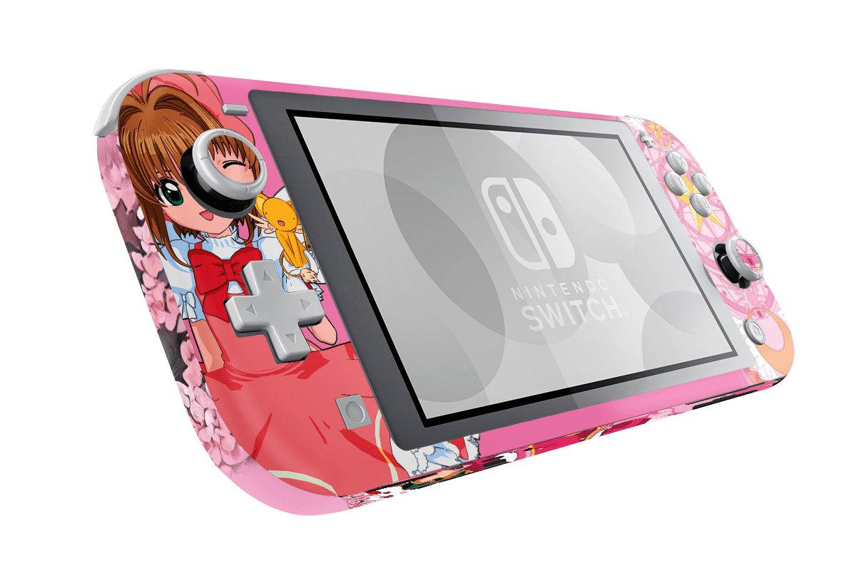 Sakura Card Nintendo Switch Lite Skin