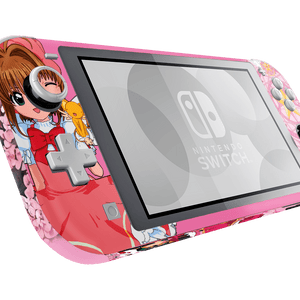 Sakura Card Nintendo Switch Lite Skin