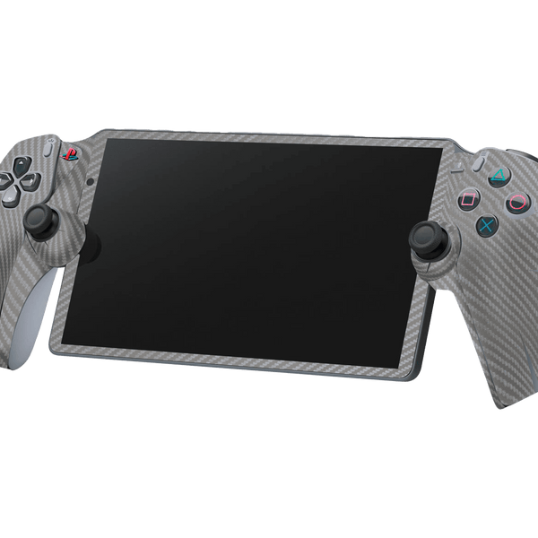 Fibra Carbono Gris Skin Playstation Portal