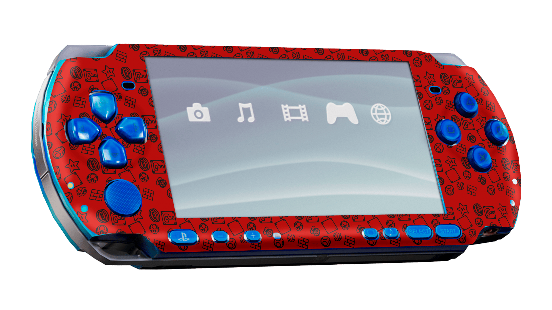 Super Mario Bros Skin Playstation Portable (PSP)