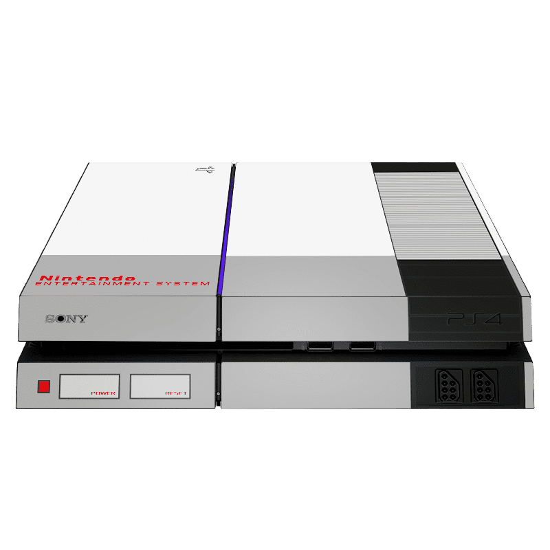 NES Skin Playstation 4 Fat Xonebrand