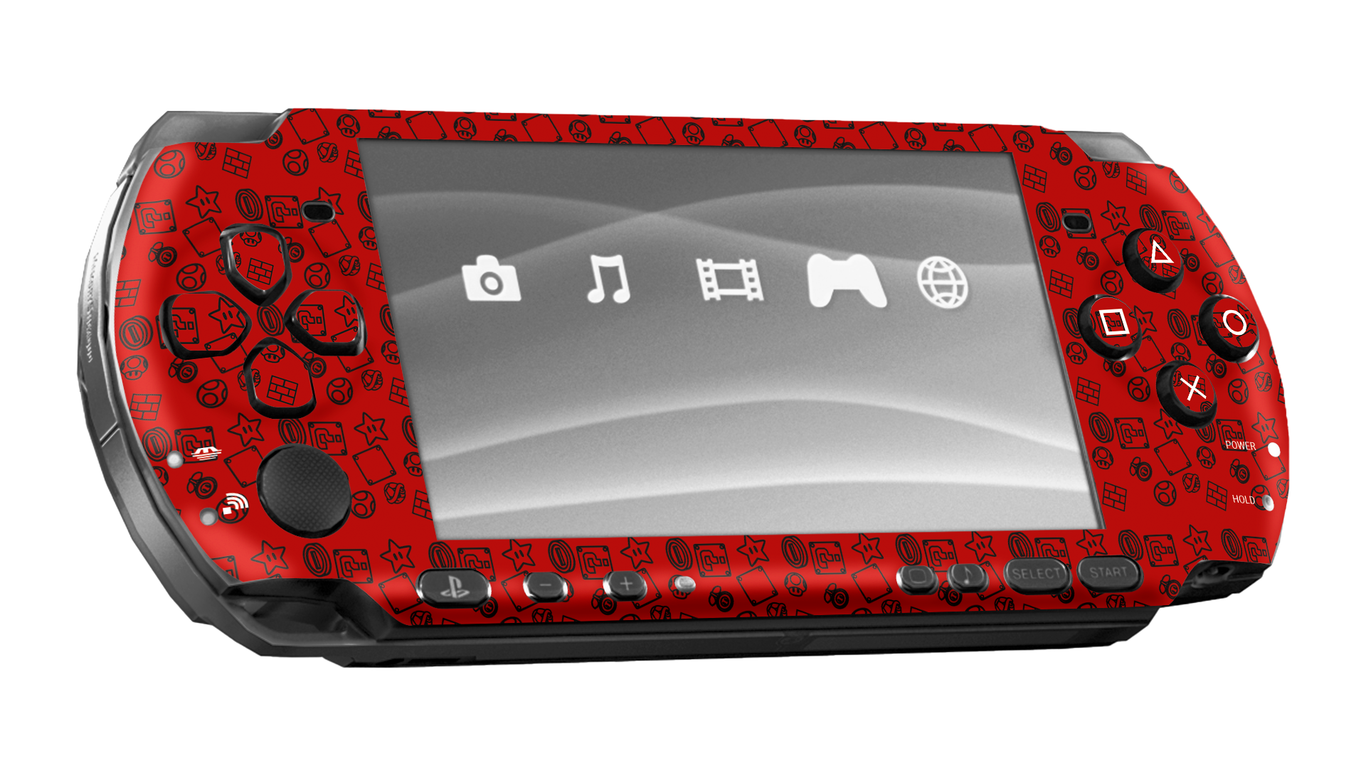 Super Mario Bros Skin Playstation Portable (PSP) Xonebrand