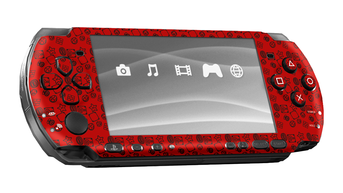 Super Mario Bros Skin Playstation Portable (PSP) Xonebrand