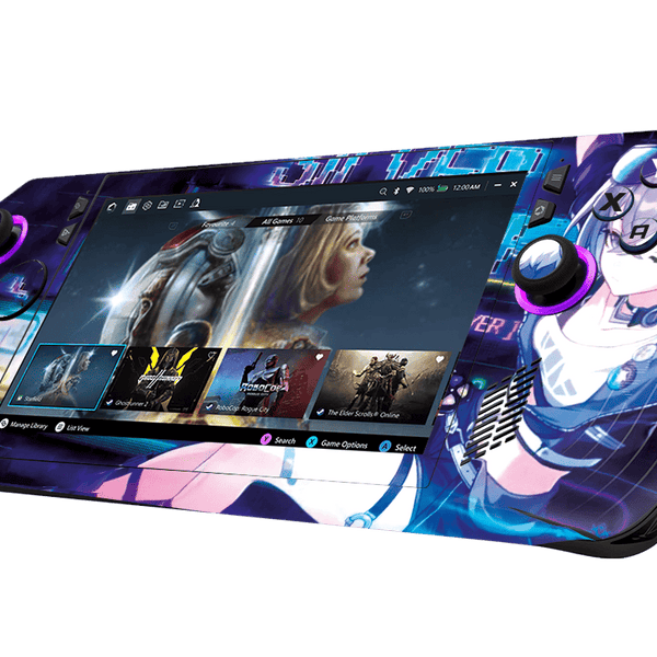 Skin para ASUS Rog Ally X edición Silver Wolft – Xonebrand