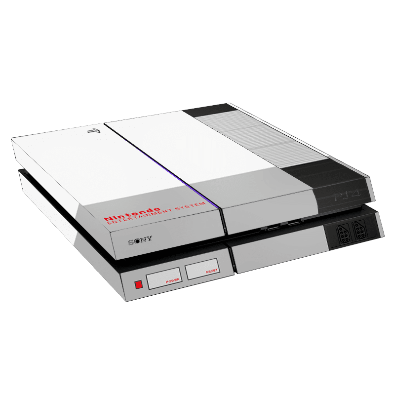 NES Skin Playstation 4 Fat Xonebrand