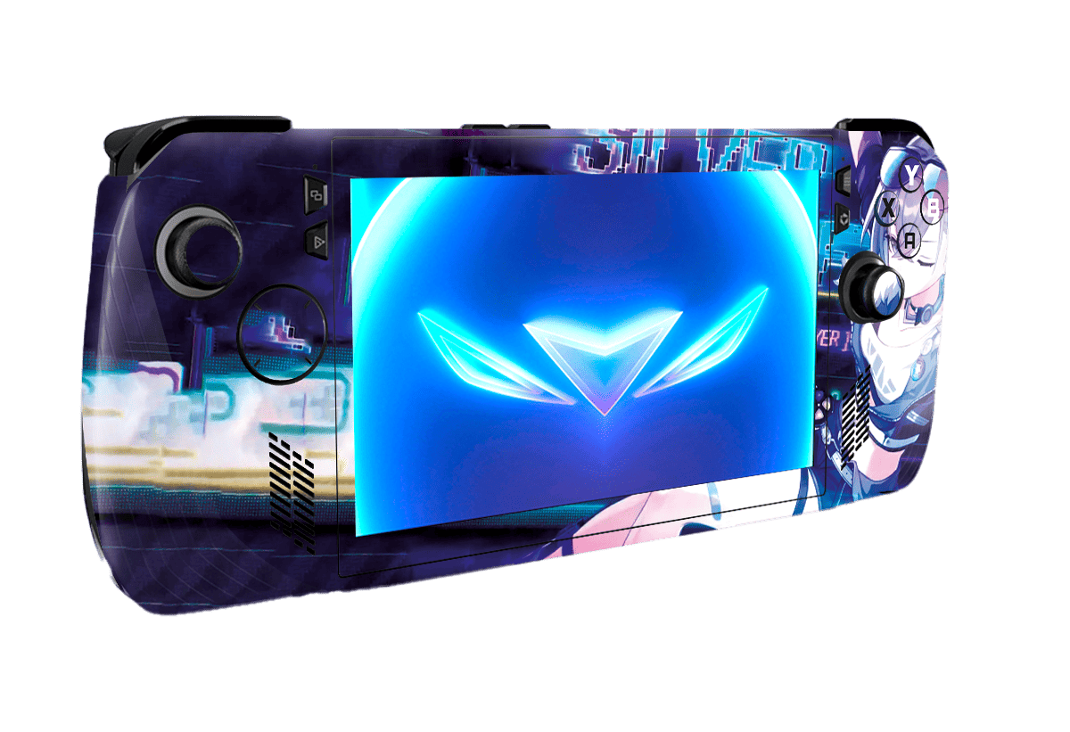 Silver Wolf Asus Rog Ally X Handheld Gaming Computer Skin