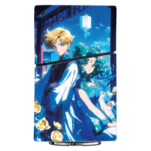 Sailor Moon Haruka & Michiru PS5 Slim Bundle Skin