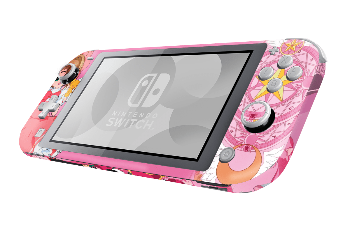 Sakura Card Nintendo Switch Lite Skin