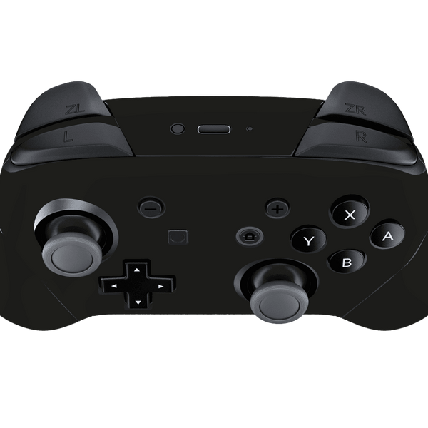 Negro Mate Skin Nintendo Switch Pro Controller