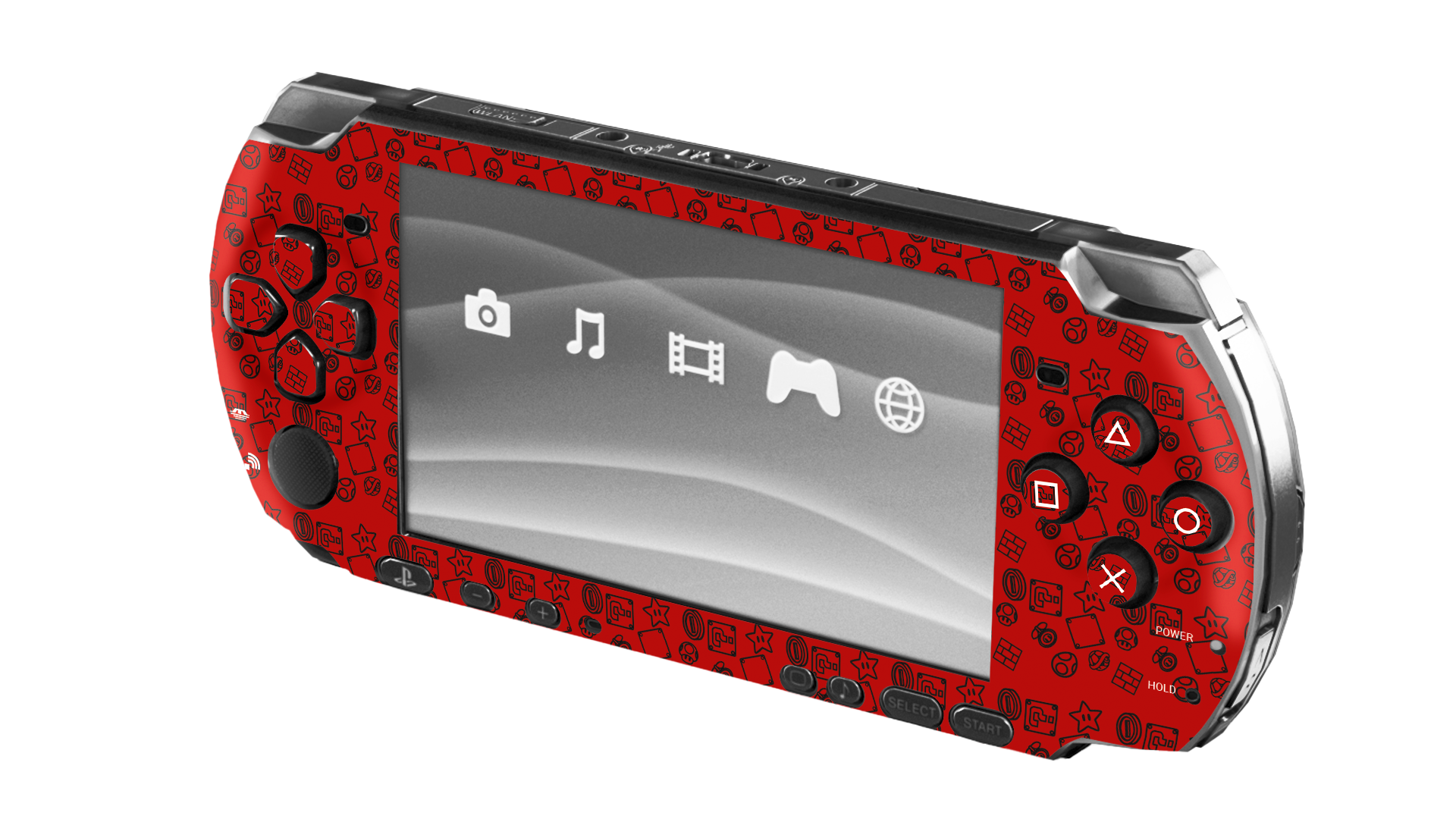 Super Mario Bros Skin Playstation Portable (PSP) Xonebrand