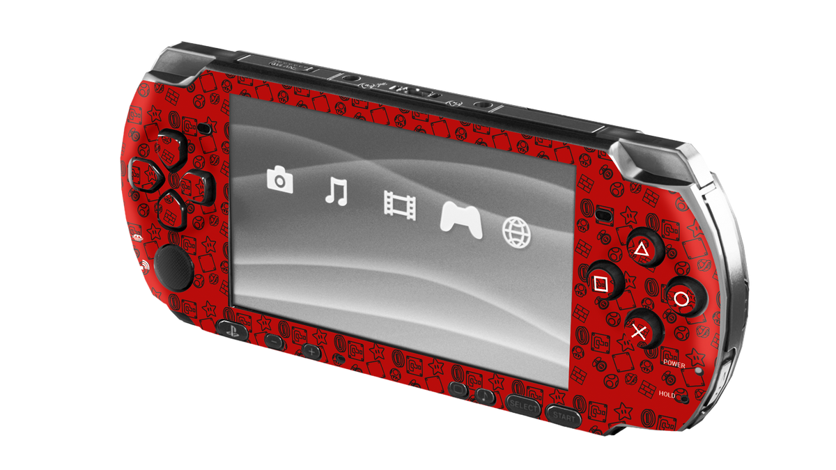 Super Mario Bros Skin Playstation Portable (PSP) Xonebrand