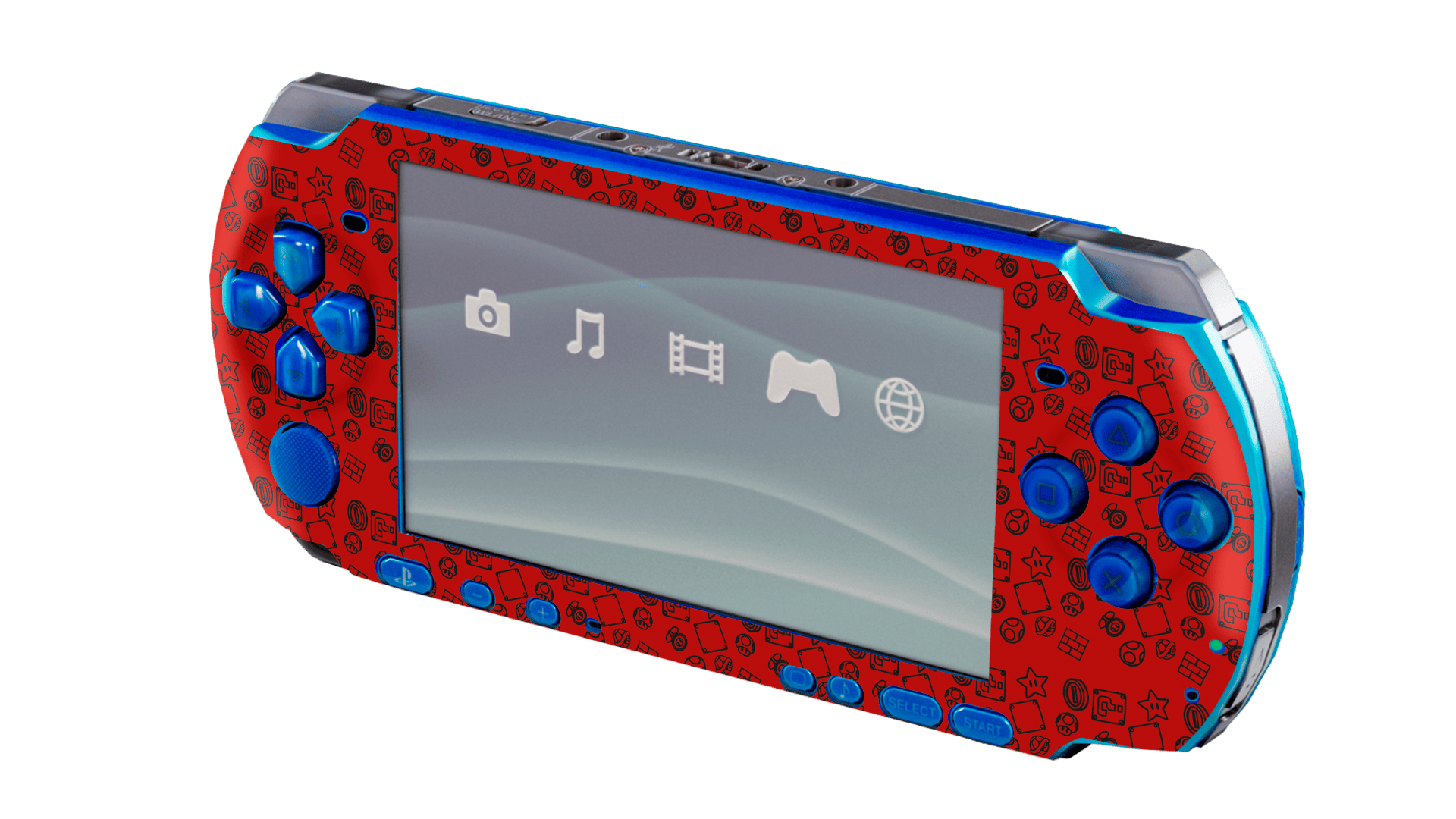 Super Mario Bros Skin Playstation Portable (PSP)