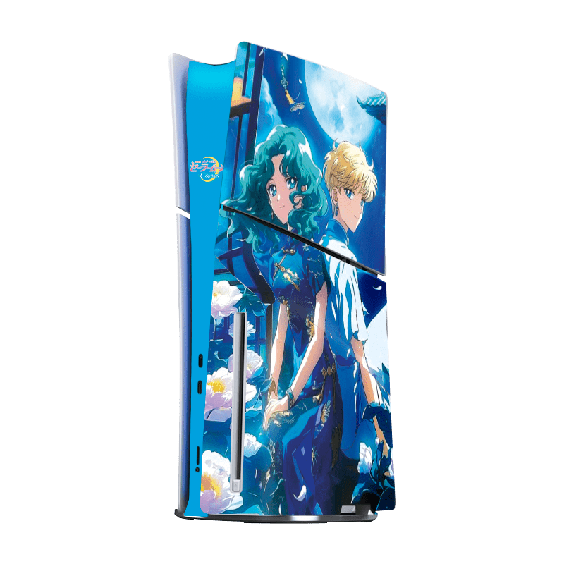 Sailor Moon Haruka & Michiru PS5 Slim Bundle Skin