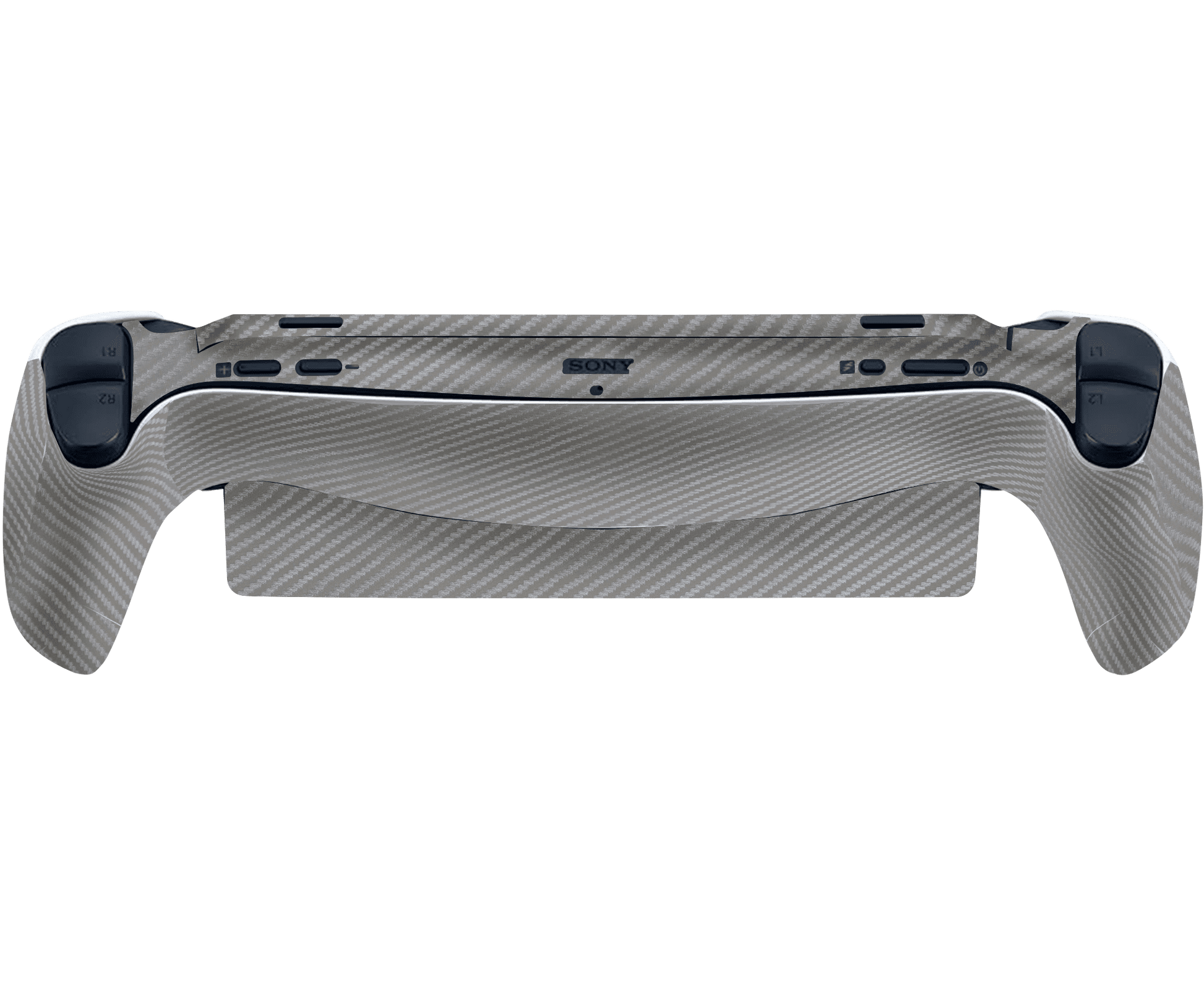 Fibra Carbono Gris Skin Playstation Portal