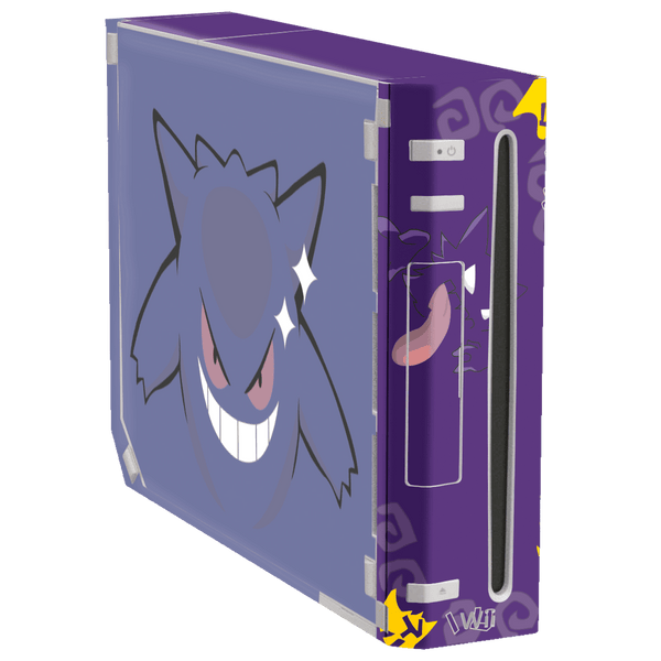 Pokemon Gastly & Gengar Skin Nintendo Wii (2006)