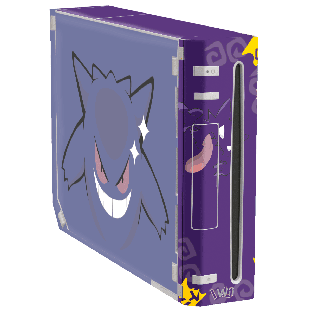 Pokemon Gastly & Gengar Skin Nintendo Wii (2006) Xonebrand