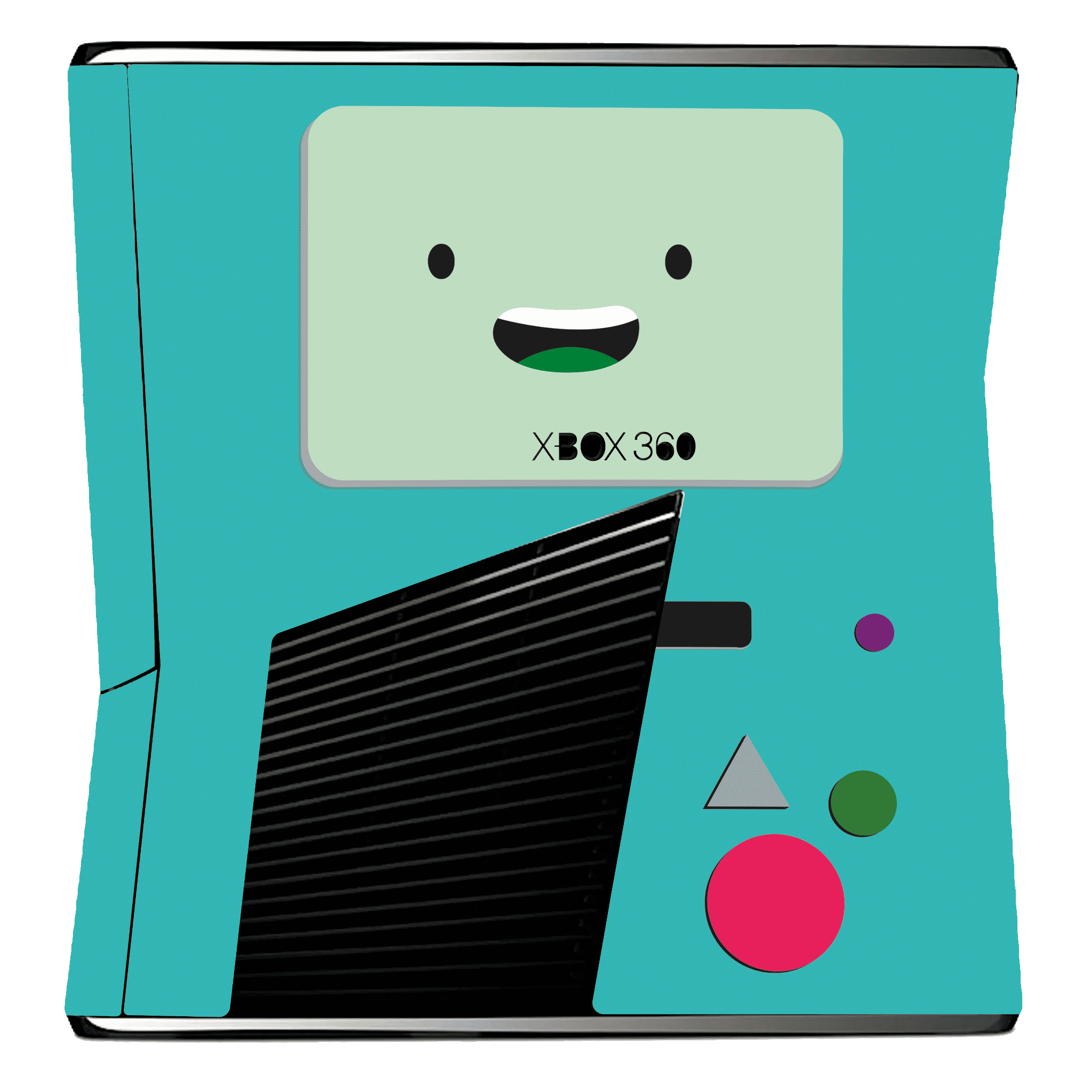 BMO Skin Xbox 360 Slim Xonebrand