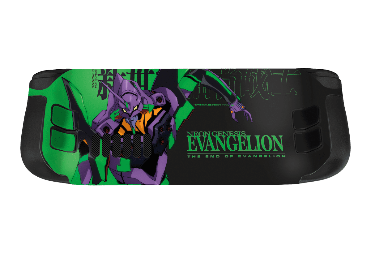 Evangelion Eva-01 Steam Deck Handheld Gaming Computer Skin